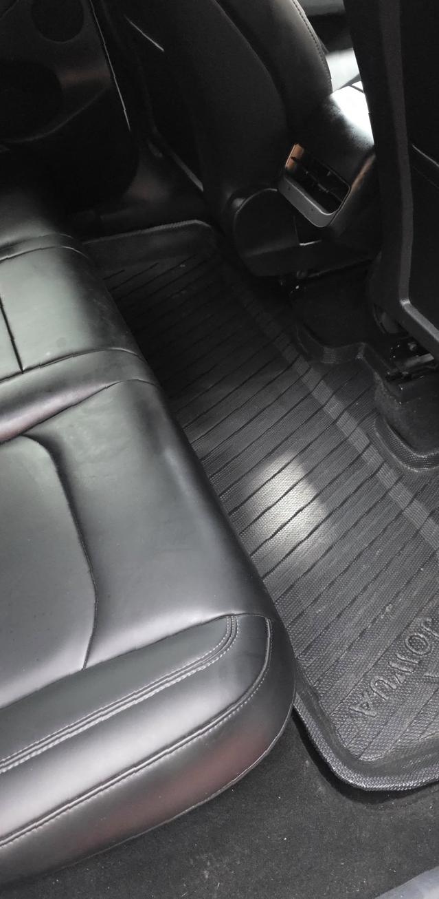 Vehicle interior after professional shampoo detailing